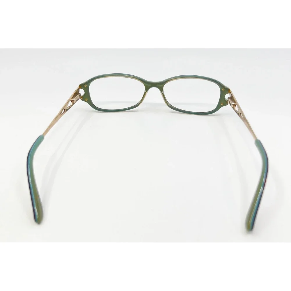 Tura Eyeglass Frames Womens Tortoise Green MOD.577 51-15-135